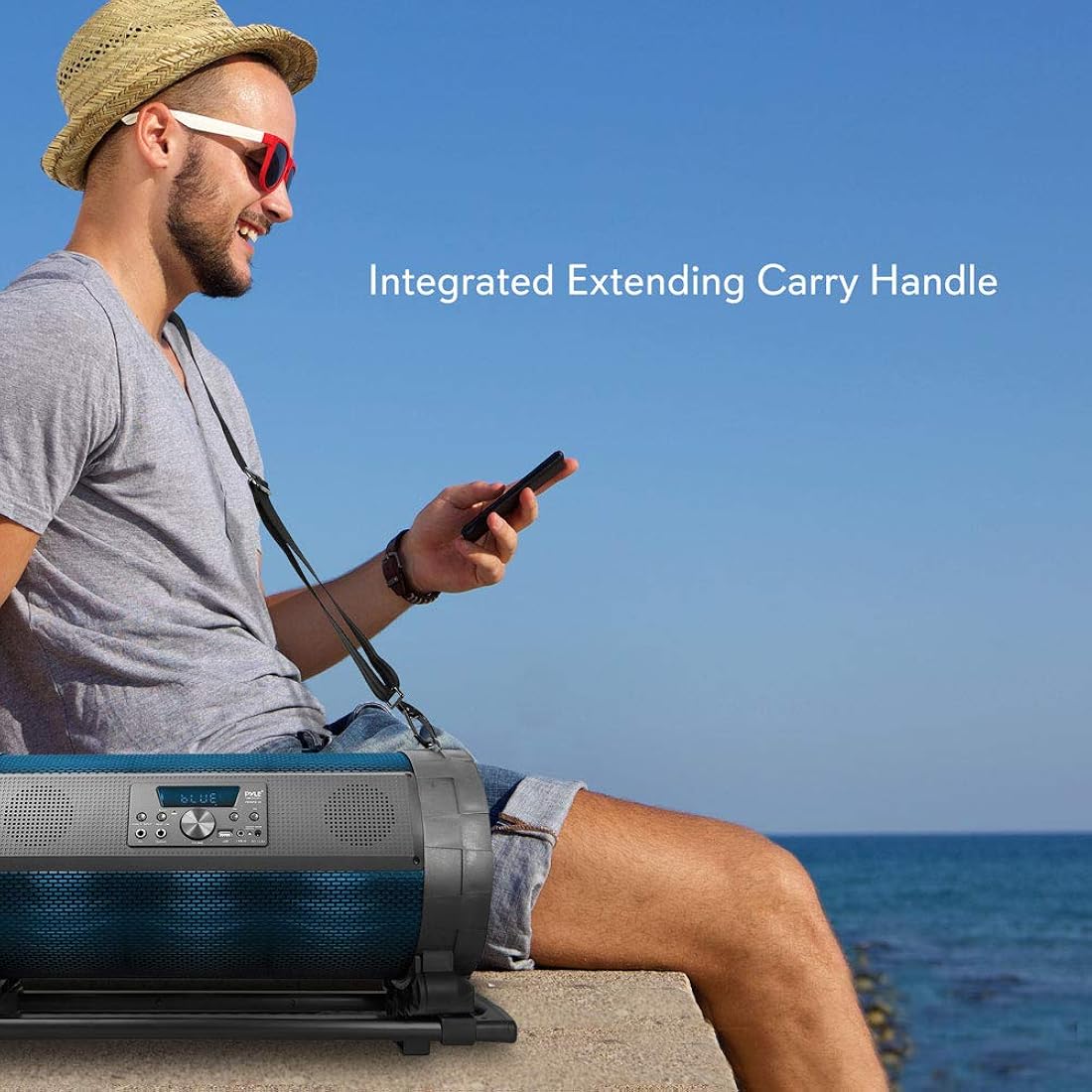 Parlante Portátil con Bluetooth PYLE-HOME PBMSPG198
