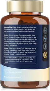 Suplemento de Calostro Bovino Orgánico 1200mg - 120 cápsulas