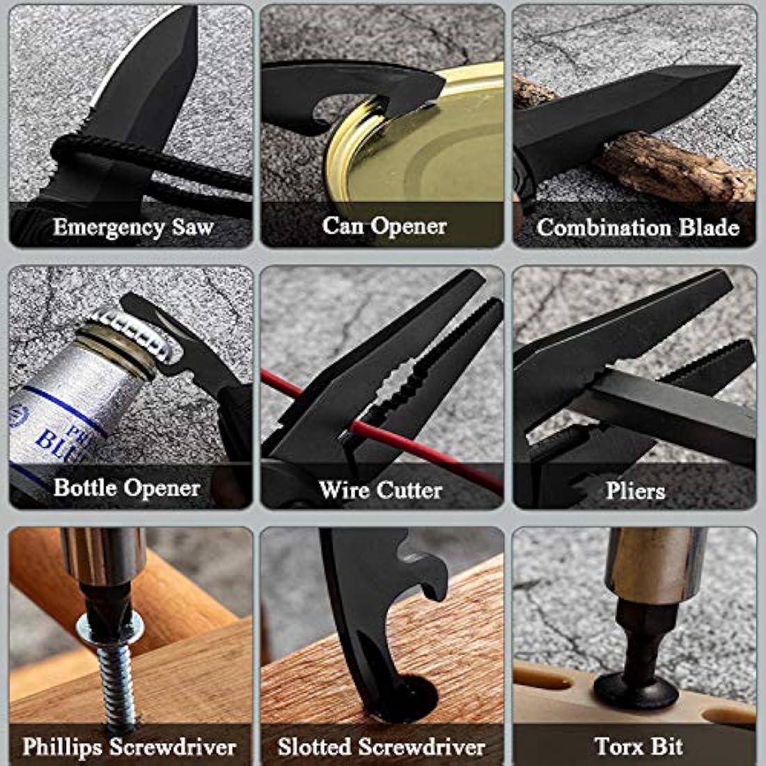 Cuchillo de bolsillo Multiherramienta