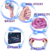 Kit de Slime Galáctico, Juguete Antiestrés para Niños