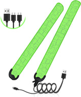 Brazaletes LED Recargables para Correr 2024 Ajustables