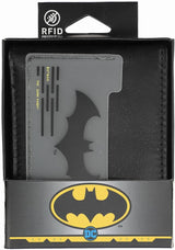 Cartera Bifold Hombre con Logo de Batman