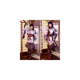 Disfraz de Baal de Genshin Impact para mujer talla XL