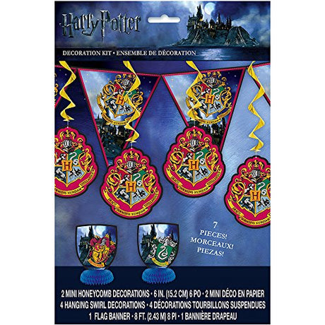 Kit de decoración de fiesta Harry Potter