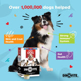 Suplemento probiótico para perros omega 3 de piel y pelaje