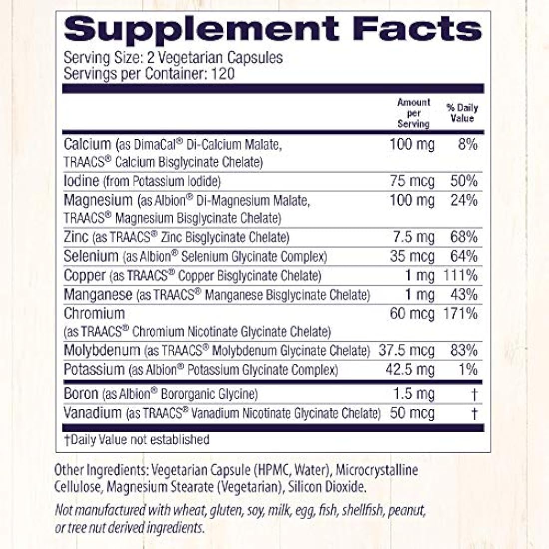 Healthy Origins Chelated Multi Mineral (con minerales de Albión), 240 tapas para vegetales