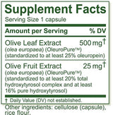 Extracto real de hoja de olivo europeo super fuerte