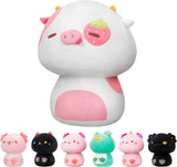 Peluche de hongo de 14 pulgadas  de felpa de vaca de fresa