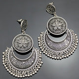 Pendientes Plateados
