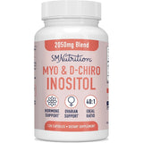 Suplementos  Myo Inositol 2000 mg, D Chiro 50 mg Vitamina B8
