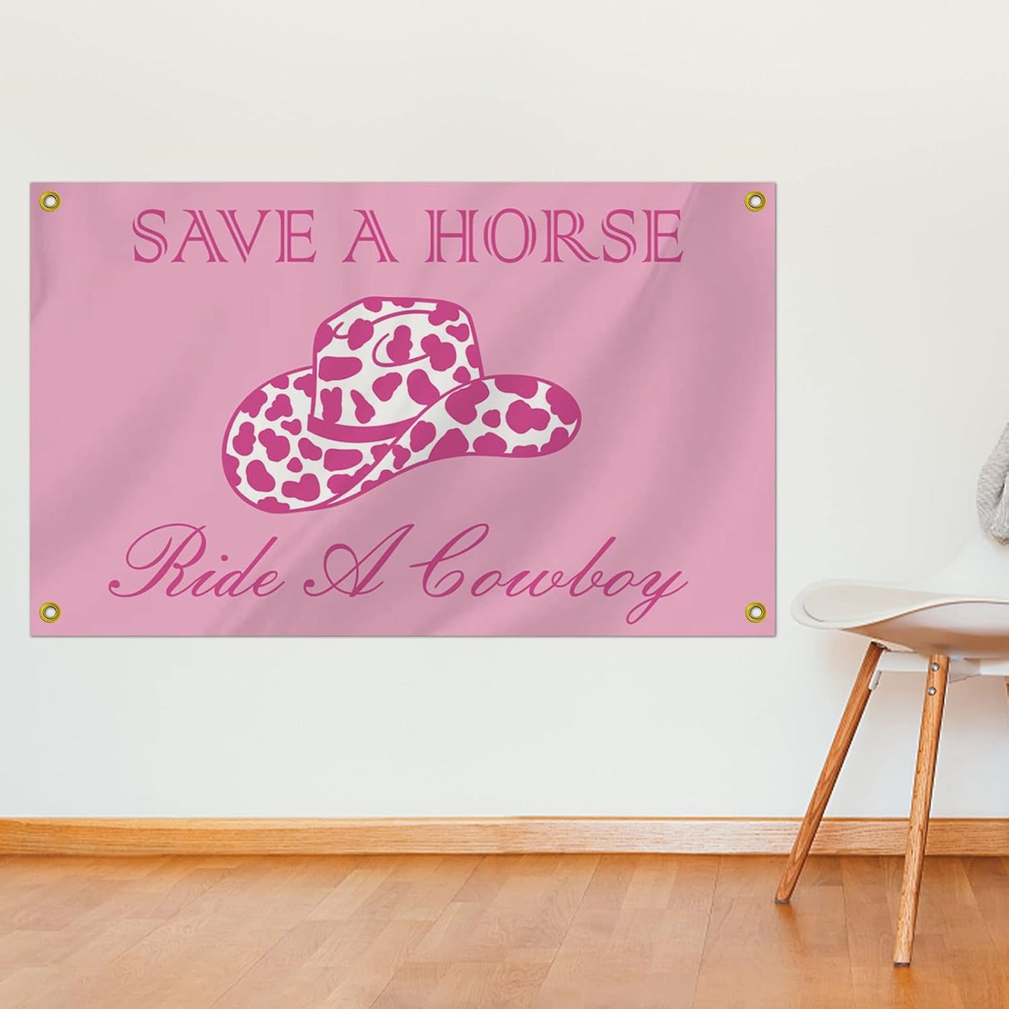 Bandera "Save A Horse Ride A Cowboy", poliéster, 3x5FT