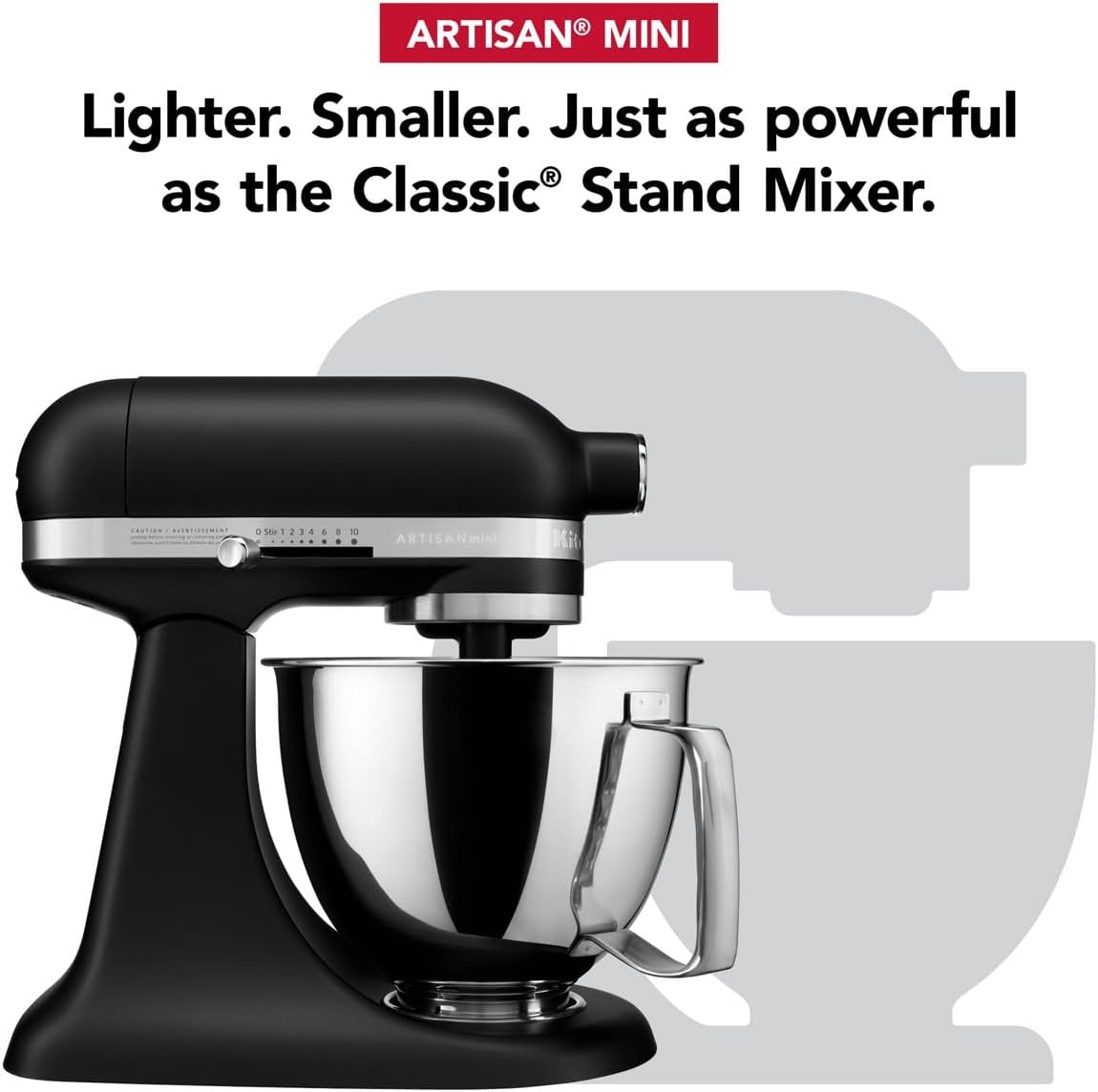 Batidora de Pie 3.5 Qt KitchenAid Artisan Mini KSM3316X