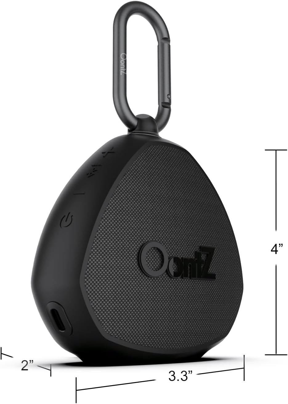 Altavoz Bluetooth OontZ Clip con Mosquetón, IPX7, 12W