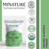 Suplementos Polvo de aloe vera 100% orgánico Barbadensis
