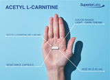 Suplementos Acetil L-carnitina 1000 mg 200 cápsulas
