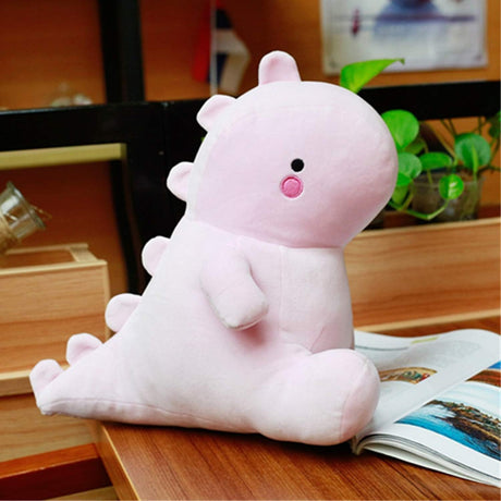 Lindo dinosaurio de peluche animal gordo de juguete
