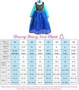 Disfraz de Princesa de Hielo, Dressy Daisy, Tallas 2T-10
