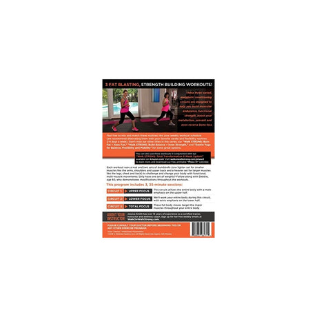 Entrenamiento de fuerza para mujeres bajo impacto DVD