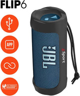 Altavoz portátil JBL Flip 6 resistente al agua con funda gSport