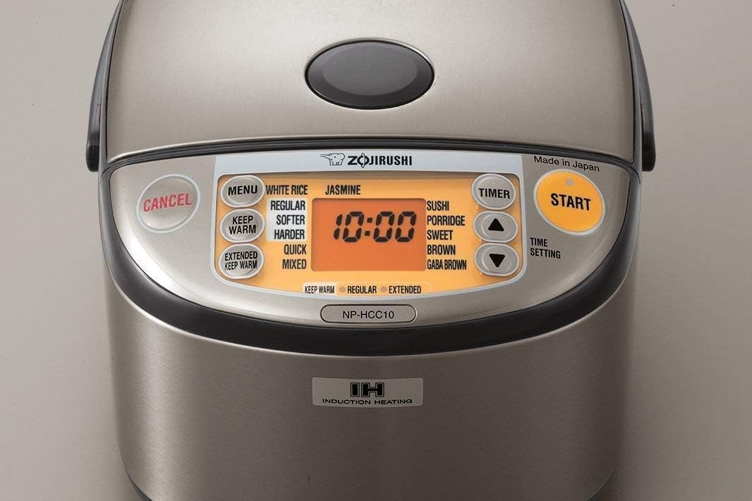 Arrocera Zojirushi, Inducción, 1L, Sistema de Calentamiento, NP-HCC10XH