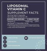 Suplementos Vitamina C liposomal Potente apoyo inmunológico