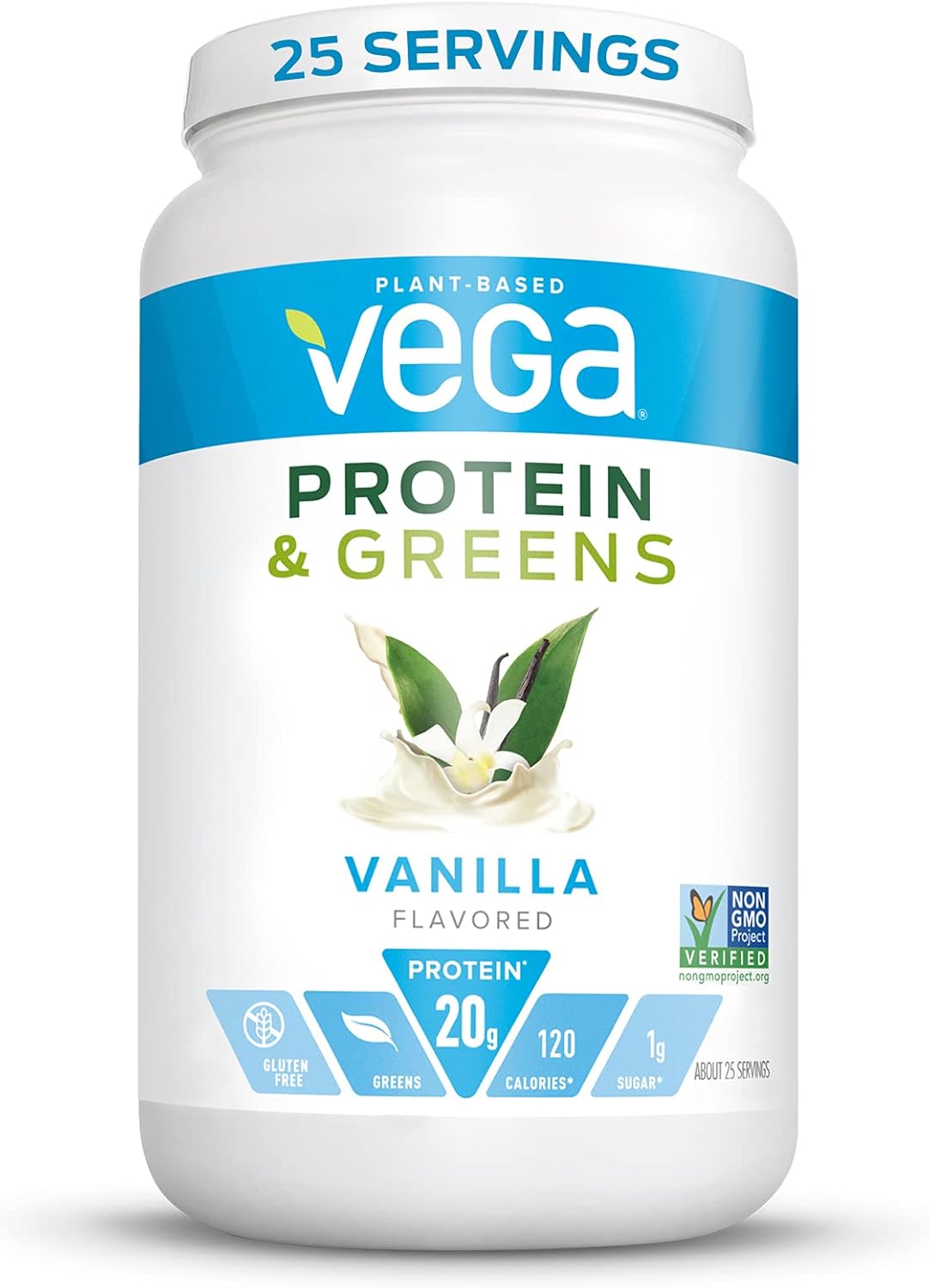 Suplementos Alimenticios Proteína y verdes de vainilla