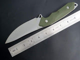 Cuchillo de hoja fija D2 G10 para supervivencia - EF122