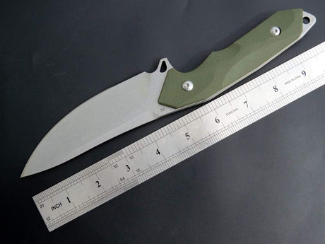 Cuchillo de hoja fija D2 G10 para supervivencia - EF122