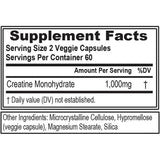 Suplementos Alimenticios de monohidrato de creatina