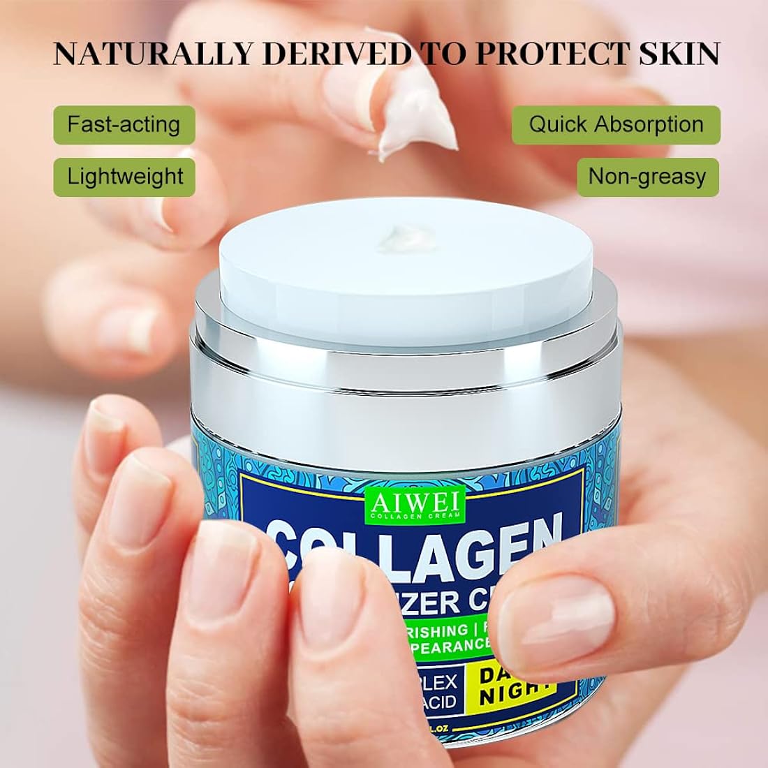 Crema de colágeno con retinol AIWEI reafirma e ilumina