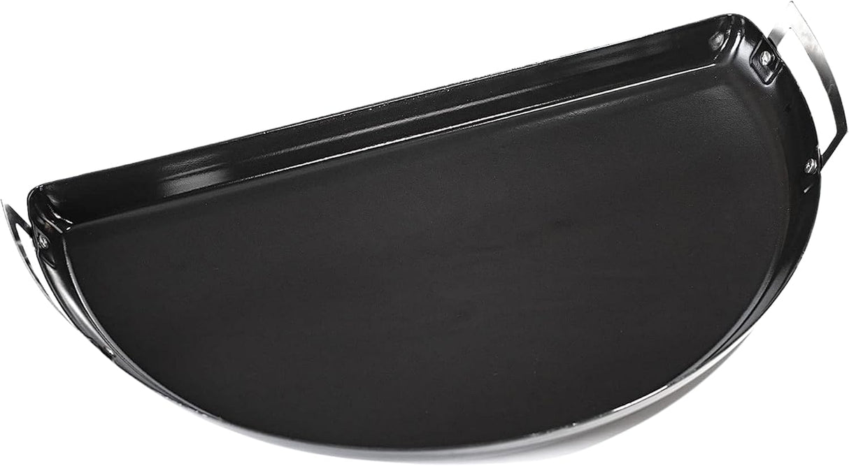 Sartén de Goteo SnS Grills Carbono, Accesorio 22” para Parrilla
