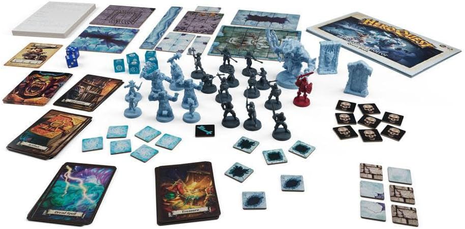HeroQuest La Horror Helado, Avalon Hill, Juego de Aventura