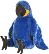 Peluche de guacamayo jacinto para niños 12 pulgadas