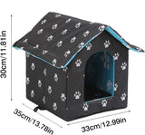 Casa para Gatos al Aire Libre, Aislada y Resistente, Pequeña
