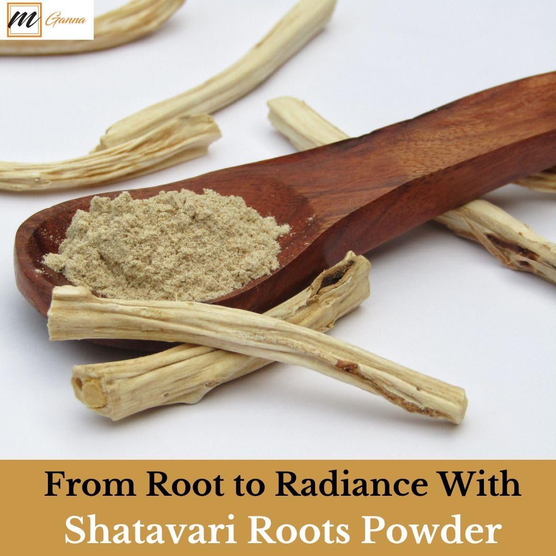 Shatavari Racemosus Natural en Polvo para Piel y Cabello