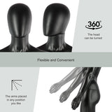 Maniquí Masculino Completo 74” Desmontable para Tiendas