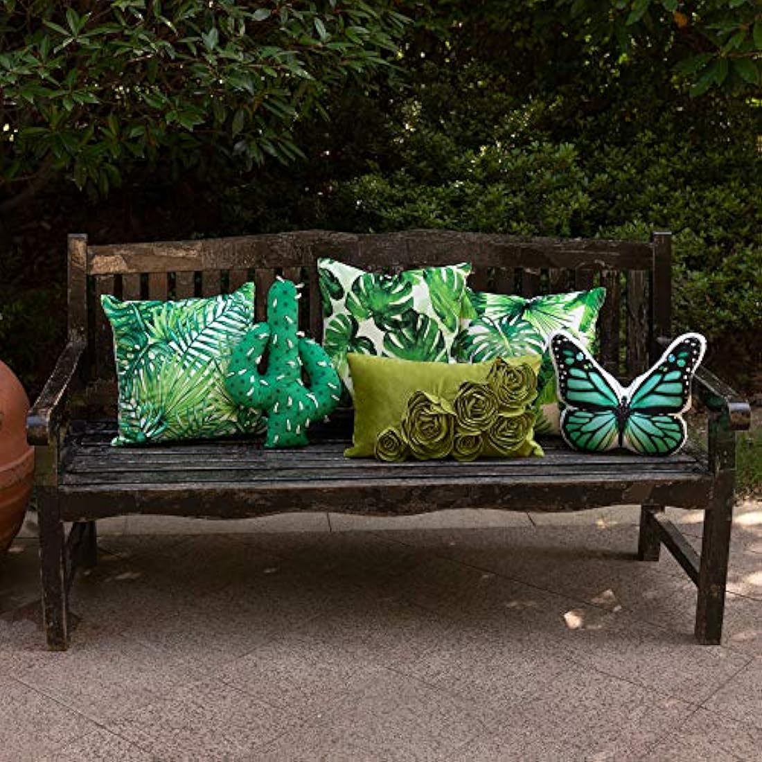 almohada realista forma de mariposa cojín relleno
