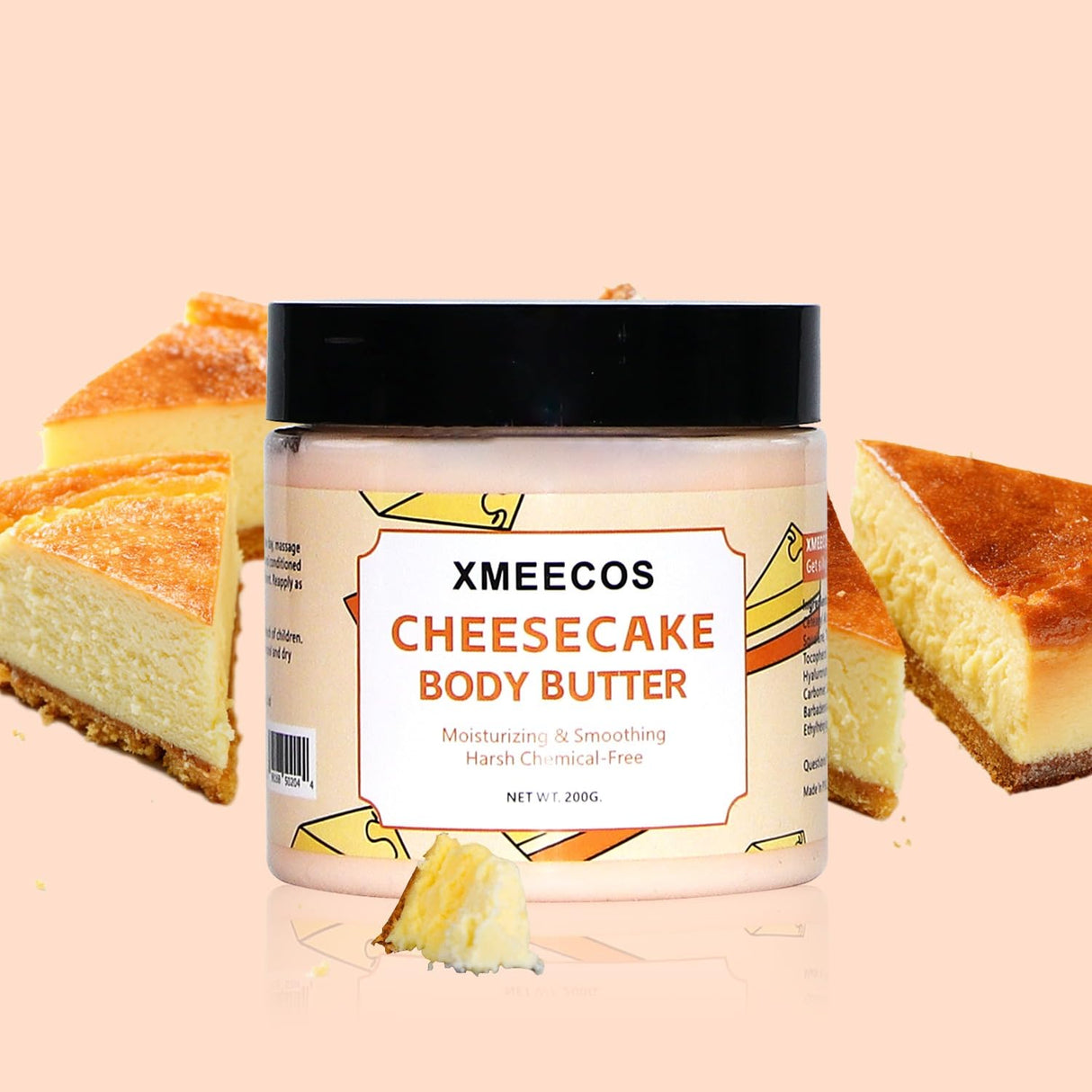 Manteca Corporal Hidratante Suave Cheesecake Nuevos Sabores
