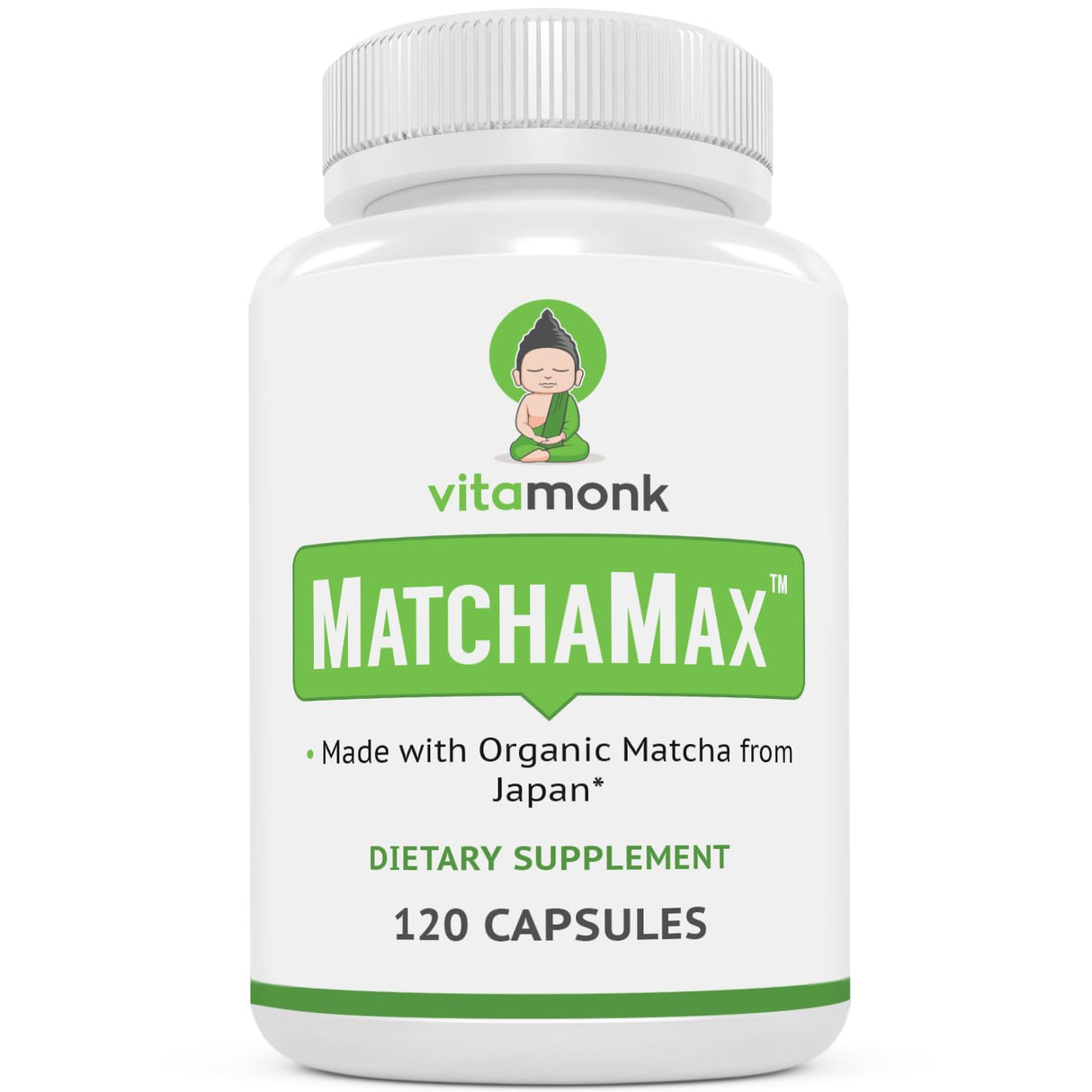 Suplemento Cápsulas orgánicas japonesas de matcha  té matcha