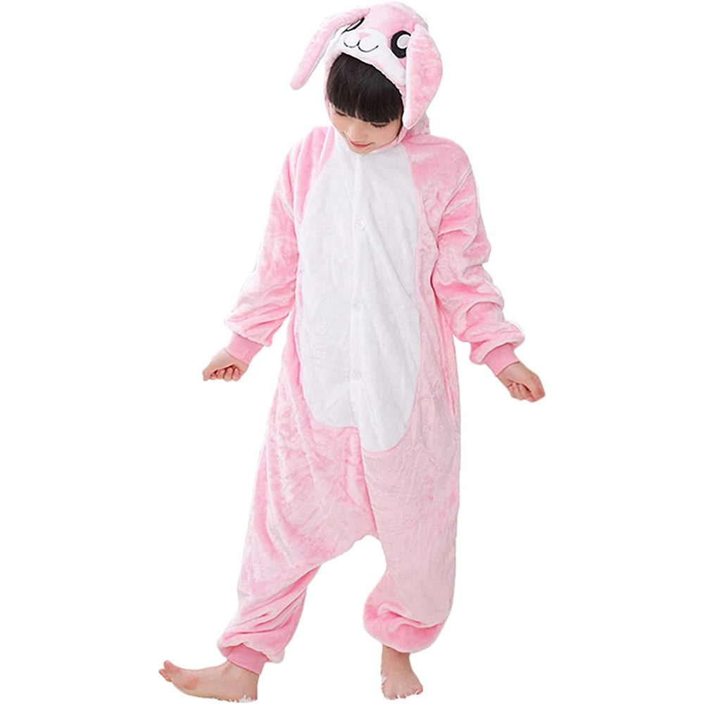 Disfraces de conejo de Pascua rosa talla S