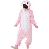 Disfraces de conejo de Pascua rosa talla S