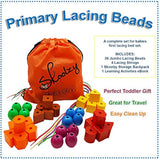 Skoolzy juego de 36 piezas infantiles tamaño Jumbo con 4