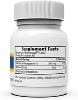 Vitamin K2 MK-7 Superior Source, 300 mcg, 60 tablet