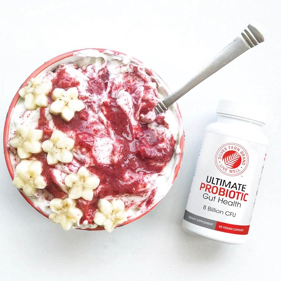 Suplementos Probiotic Suplemento Vegicaps  ADN (4 botellas)