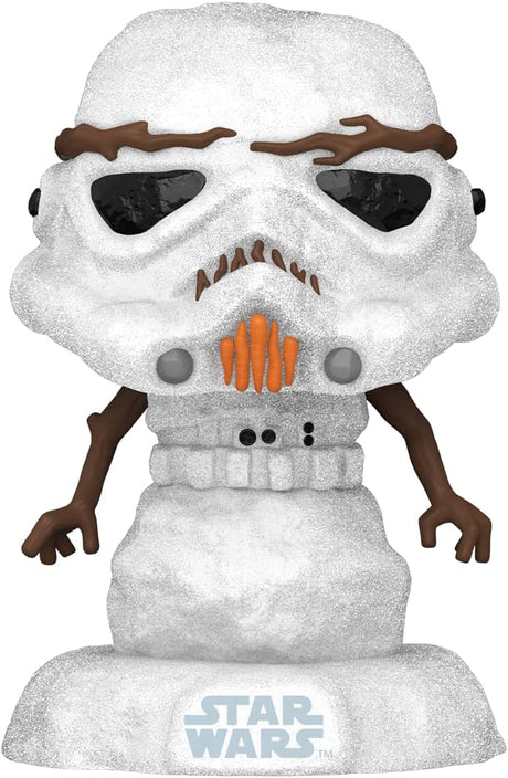 Funko Pop! Star Wars: Muñeco de Nieve Stormtrooper Edición Festiva