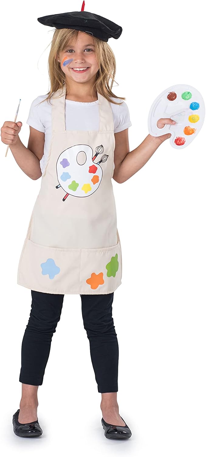 Disfraz de Artista para Niños Dress Up America con Boina