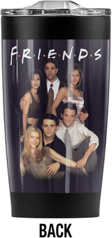 Taza de Acero Inoxidable 20 oz - Friends - Aislada y Sin Fugas