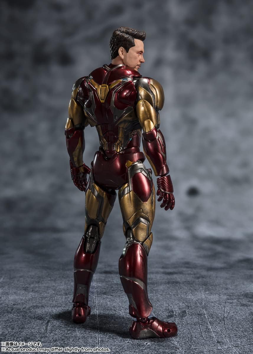 Figura de acción Iron Man Mark 85, Bandai S.H.Figuarts, Infinity Saga