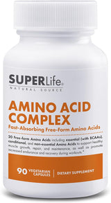 Complejo de Aminoácidos - Crecimiento Muscular, 90 Cápsulas