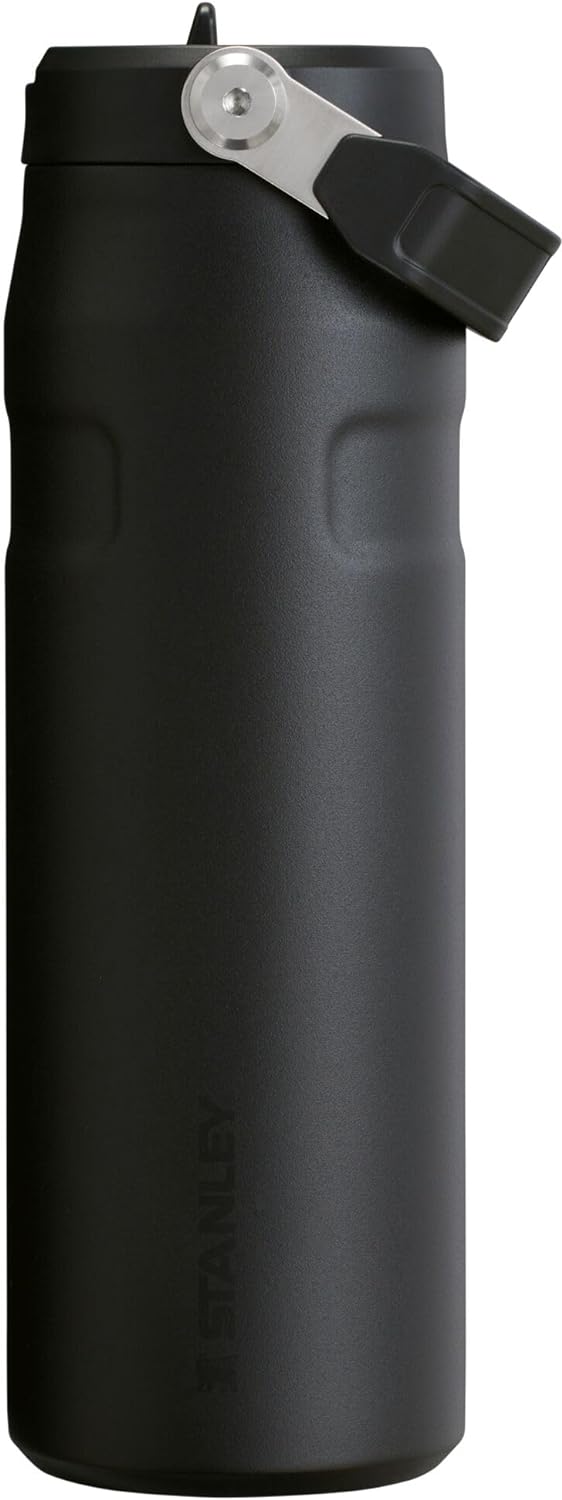 Botella de Agua con Pajilla Abatible 2.0, Acero Inoxidable